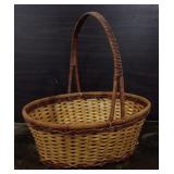 403 - VINTAGE COUNTRY SEAT BASKET (N)