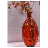 11 - ART GLASS VASE 22"T (C152)