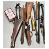 11 - MIXED LOT OF GUN PARTS (E99)