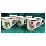 43 - NEW WMC KARMA BONE CHINA MUGS (A195)