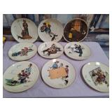N3 - NINE COLLECTIBLE PLATES (G32)