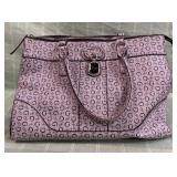 11 - GUESS MONOGRAM HANDBAG (L1)
