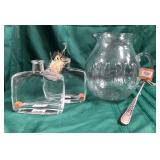 43 - NEW WMC GLASS BOTTLES & PITCHER (A184)