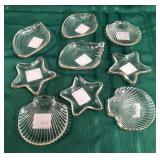 43 - NEW WMC NINE GLASS SHELL DISHES (A185)