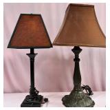 11 - TWO VINTAGE TABLE LAMPS (D115)