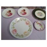 N3 - LOT OF FIVE VINTAGE PLATES (G84)