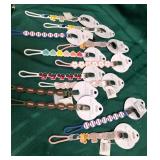 43 - NEW WMC LOT OF SILICONE PACIFIER STRAPS (A242