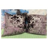 11 - LOT OF TWO TOSS PILLOWS