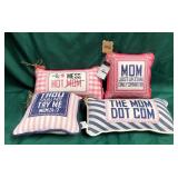 43 - NEW WMC FOUR ACCENT PILLOWS (A157)