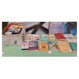 MIXED LOT OF BOOKS & MOVIES