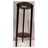 11 - WOODEN PLANT STAND (D114)