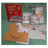 11 - STAMP ALBUM & LOOSE STAMPS (C57)