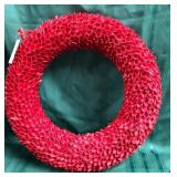 43 - NEW WMC DECORTIVE WREATH 15"DIA (A21?)
