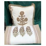 43 - NEW WMC TWO ACCENT PILLOWS (A143)