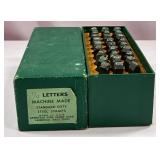 11 - MACHINE MADE STANDARD DUTY STEEL STAMPS (D103