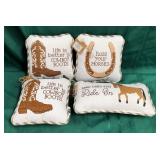 43 - NEW WMC WESTERN-THEME ACCENT PILLOWS