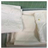 11 - BIN OF EMBROIDERED LINENS (L38)