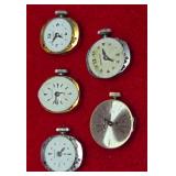 696 - FIVE WATCH MOVEMENTS (Q4)