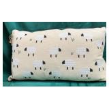 43 - NEW WMC SHEEP ACCENT PILLOW (A142)