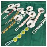 43 - NEW WMC LOT OF SILICONE PACIFIER STRAPS (A241