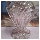 N3 - IMPERIAL CRYSTAL ZIPPERED HEART VASE (G23)
