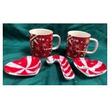 43 - NEW WMC CHRISTMAS MUGS & DISHES ((A236)