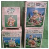 11 - FOUR COTTONTALE COTTAGES COLLECTIBLES (C119)