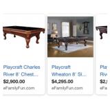 S2 - WORLD OF LEISURE POOL TABLE W/ CUES & COVER