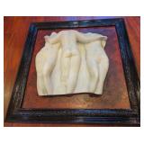 S2 - FRAMED THREE GRACES RELIEF PLASTER ARTWORK