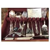 S2 - INTERNATIONAL SILVERPLATE FLATWARE W/ CHEST