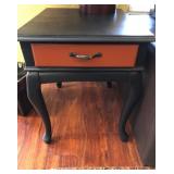 S2 - TWO-TONE SIDE TABLE W/ DRAWER (K48)