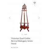 S2 - CARVED WOOD FLOOR EASEL (E38)