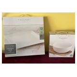 S2 - TAHARI HOME SERVING DISH & BOWL (G17)