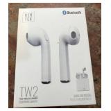 S2 - GEN TEK TW2 WIRELESS EARBUDS W/ CASE (K36)