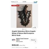 S2 - ART NOUVEAU-STYLE FIGURAL WALL SCULPTURE(E55)