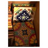 S2 - LOT OF TALAVERA STYLE CERAMIC TILES (M70)