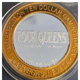 FOUR QUEENS CASINO STRIKE .999 SILVER (50)