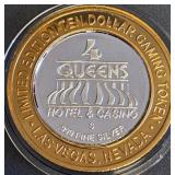 FOUR QUEENS CASINO STRIKE .999 SILVER (51)