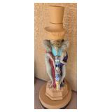 S2 - THREE GRACES STATUE PLANTER STAND (Y49)