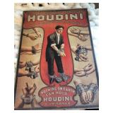 S2 - HOUDINI HANDCUFF KING METAL SIGN (M47)