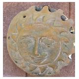 S2 - TERRACOTTA SUN FACE WALL HANGING (Y6)