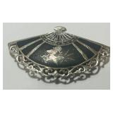 STERLING SILVER BROCH 15.30GRS
