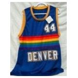 N - DENVER NUGGETS #44 DAN ISSEL SIGNED JERSEY