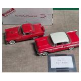 N - 1957 CHEVY BEL AIR, 1956 FORD THUNDERBIRD