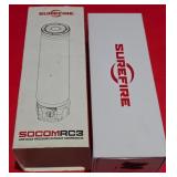 F - SUREFIRE RIFLE SUPRESSOR SN: A77NO6225 (#8)