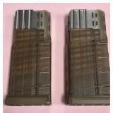 F -TWO AMMUNITION CLIPS LOADED (53)