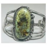 STERLING SILVER CUFF BRACELET 35.7 GRS