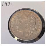 1921 - MORGAN SILVER DOLLAR (#16)