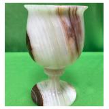 11 - CARVED STONE CUP (A52)