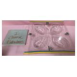 513 - I CHOOSE FABULOUS PLAQUE, GLASS DISH (T221)